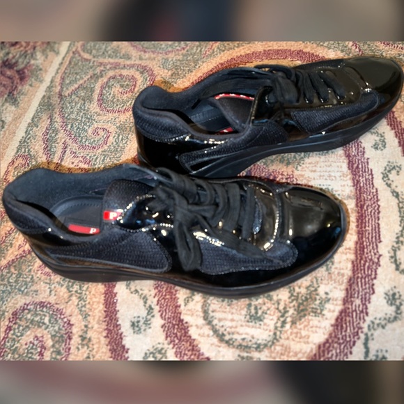 Mens black Prada shoes - Picture 3 of 6